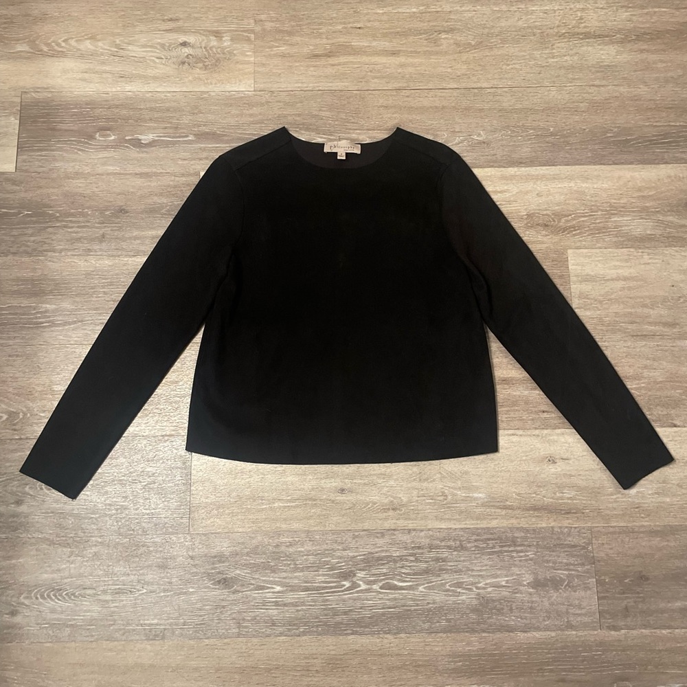 Suede Style Top